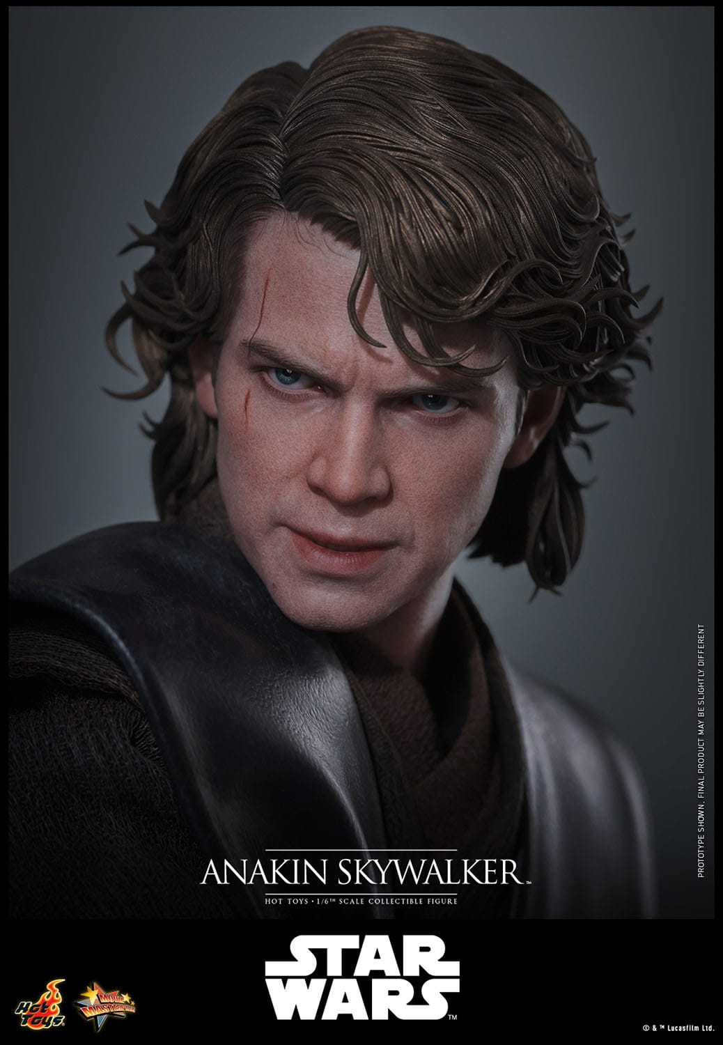 HOT TOYS - STAR WARS - Figura Movie Masterpiece 1/6 Anakin Skywalker 31 cm