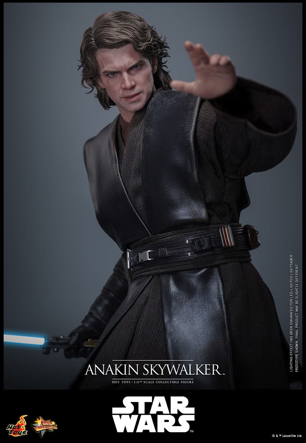 HOT TOYS - STAR WARS - Figura Movie Masterpiece 1/6 Anakin Skywalker 31 cm