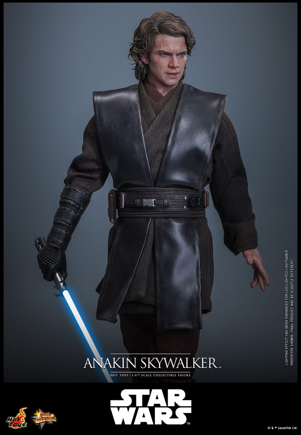 HOT TOYS - STAR WARS - Figura Movie Masterpiece 1/6 Anakin Skywalker 31 cm