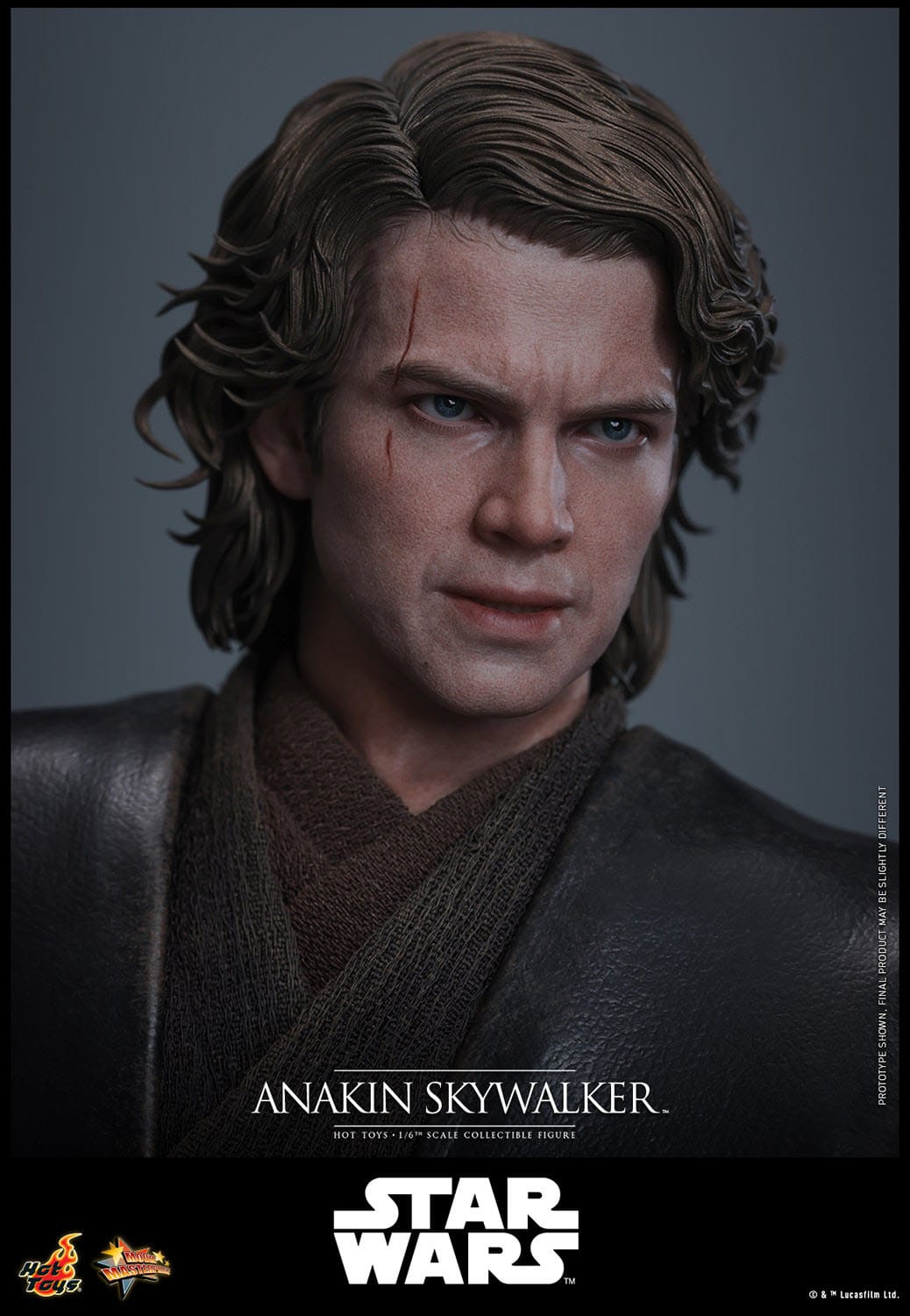 HOT TOYS - STAR WARS - Figura Movie Masterpiece 1/6 Anakin Skywalker 31 cm