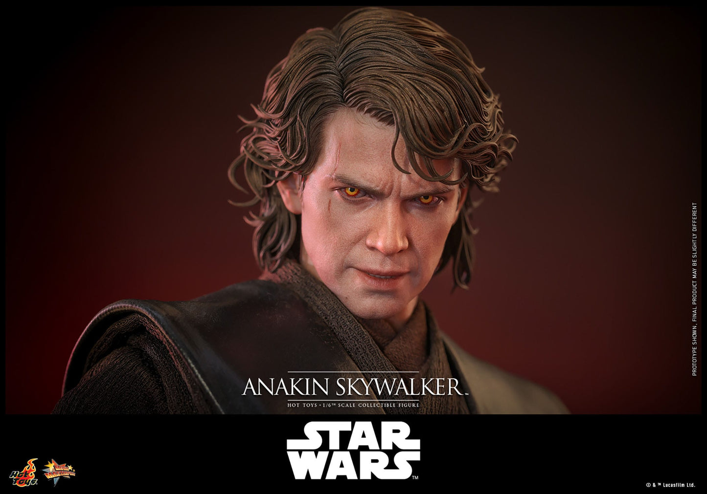 HOT TOYS - STAR WARS - Figura Movie Masterpiece 1/6 Anakin Skywalker 31 cm
