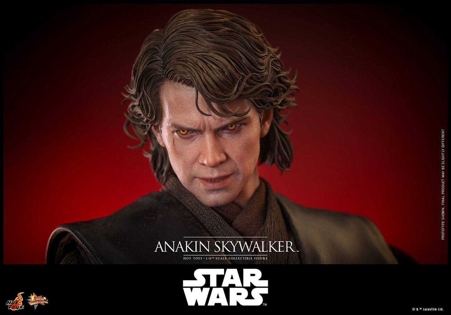 HOT TOYS - STAR WARS - Figura Movie Masterpiece 1/6 Anakin Skywalker 31 cm