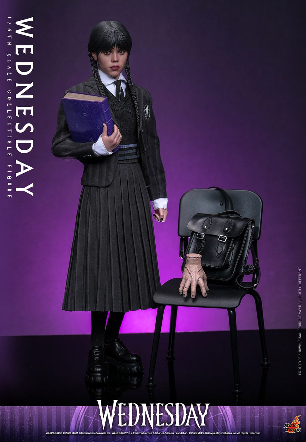 HOT TOYS - WEDNESDAY - Figura 1/6 Wednesday 27 cm