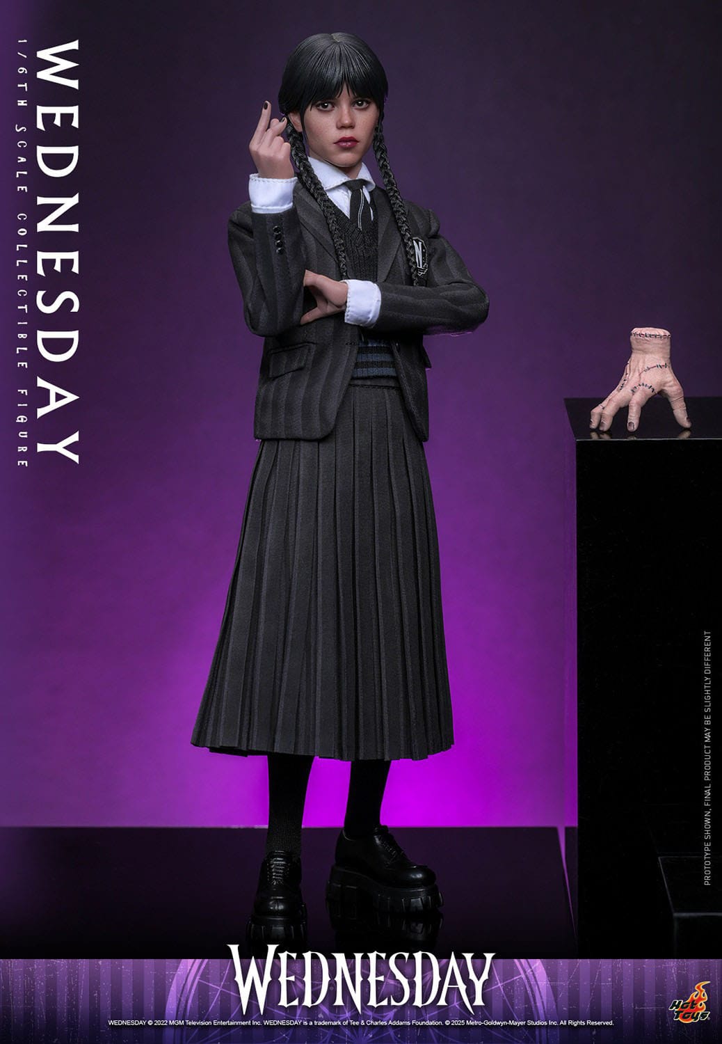 HOT TOYS - WEDNESDAY - Figura 1/6 Wednesday 27 cm