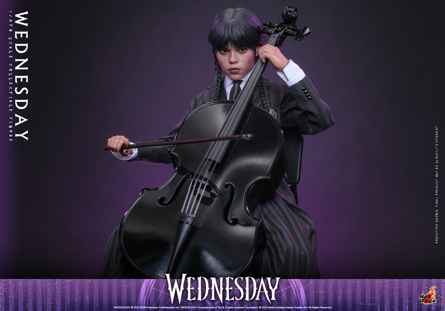 HOT TOYS - WEDNESDAY - Figura 1/6 Wednesday 27 cm
