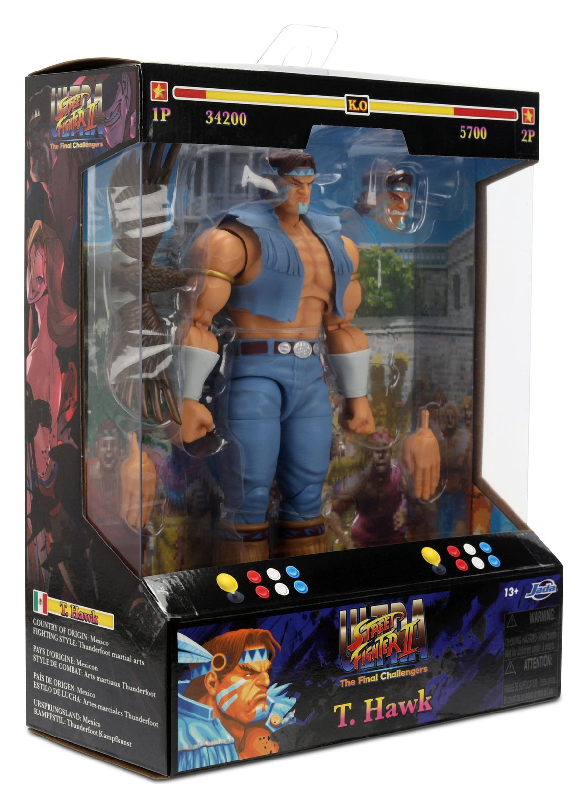 Ultra Street Fighter II: The Final Challengers Figura 1/12 Hawk 20 cm
