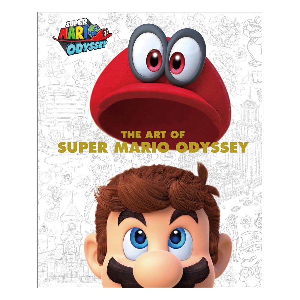 Super Mario Odyssey Artbook *INGLÉS* - Z POP Toys