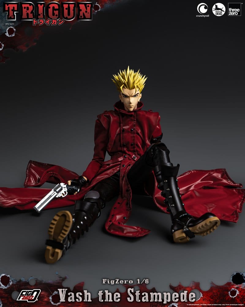 Trigun Figura FigZero 1/6 Vash the Stampede 31 cm - Z POP Toys