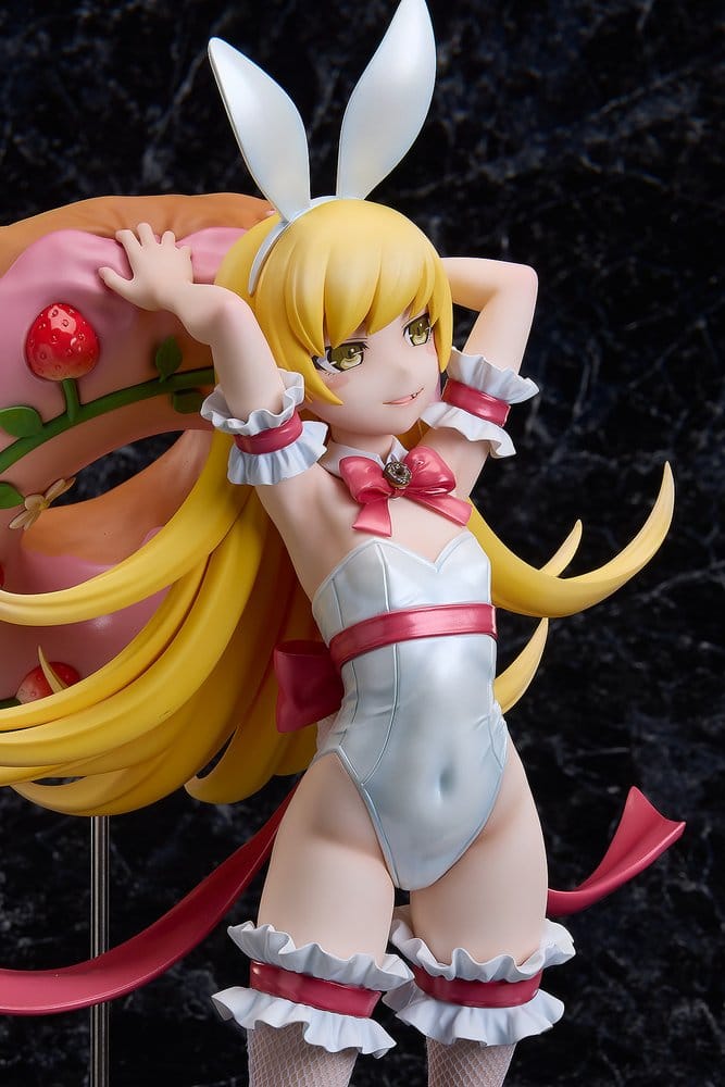 Monogatari Series Estatua PVC 1/4 Shinobu Oshino White Bunny Ver. 35 cm