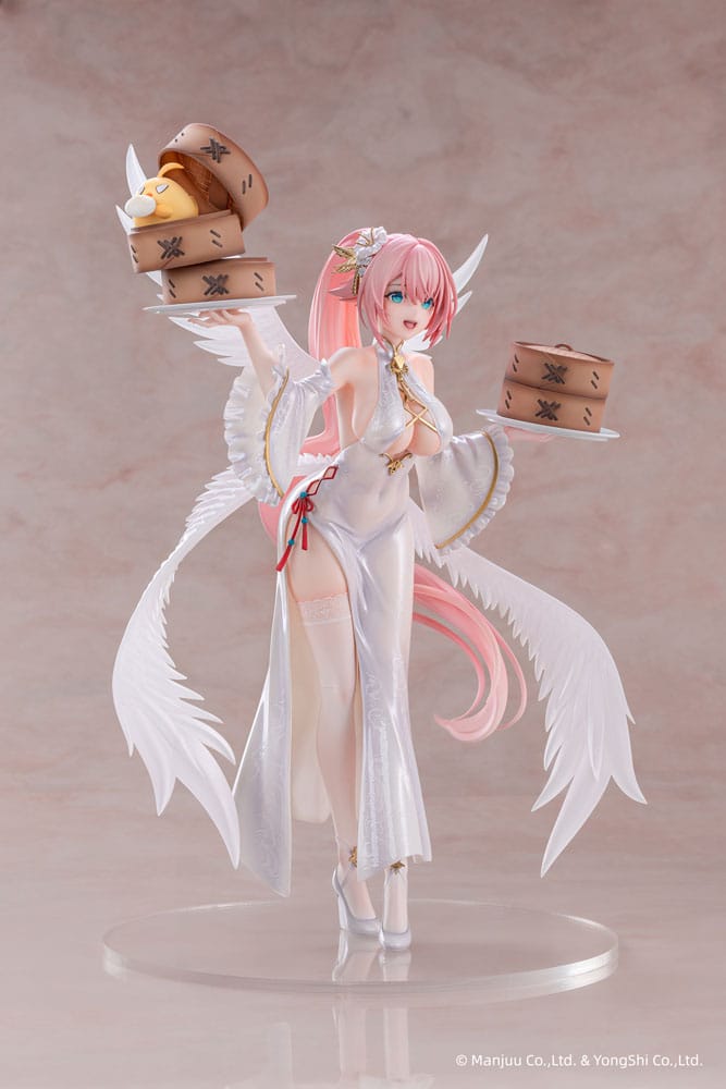 Azur Lane Estatua PVC 1/6 Theseus: New Year's White Plumage Ver. 27 cm - Z POP Toys