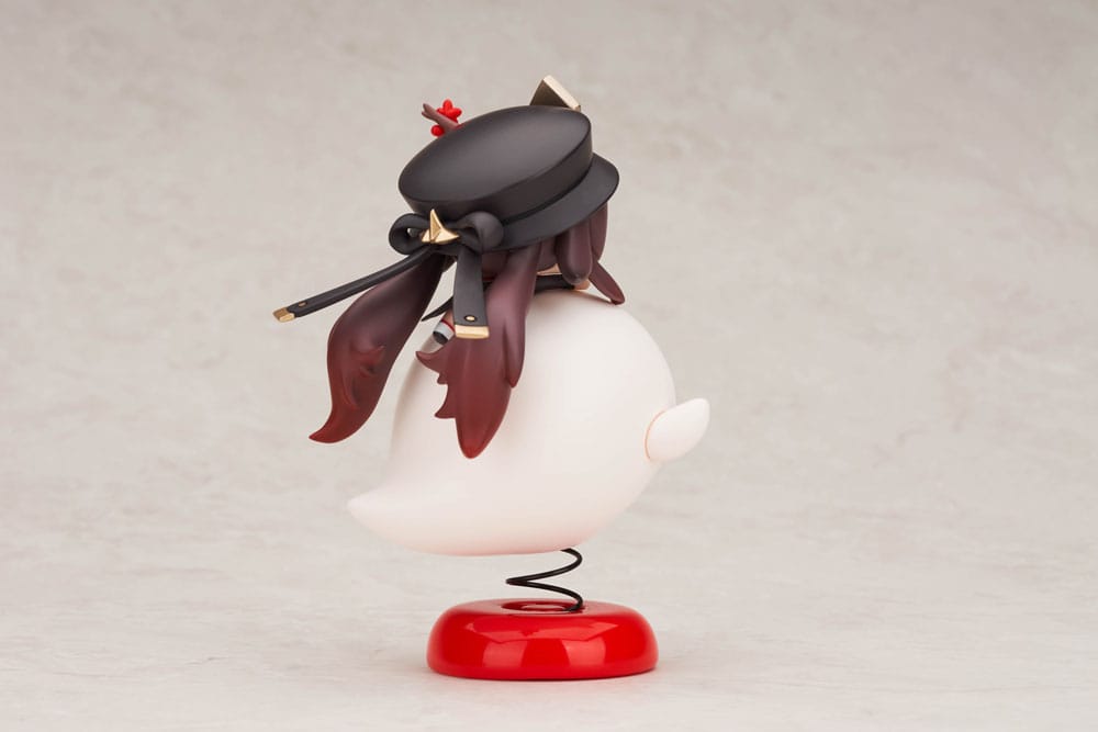 Genshin Impact Estatua PVC Hu Tao Chibi Chara Yurayura Stand Ver. (re-run) 10 cm