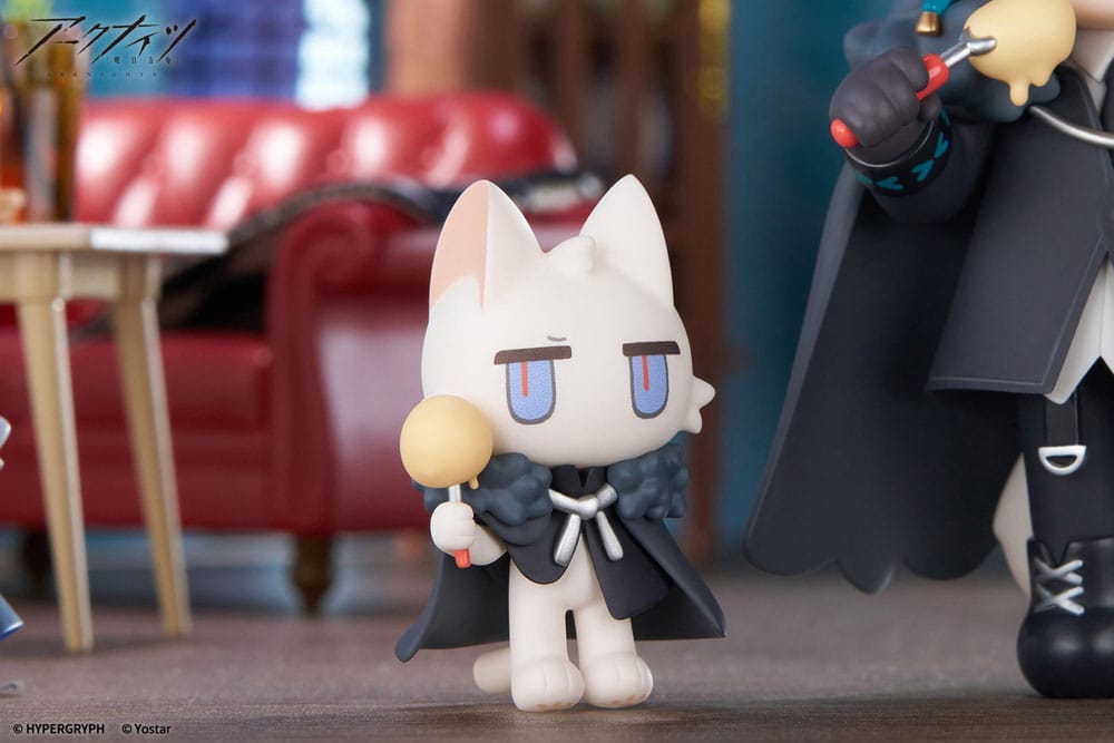 Arknights Estatua PVC Would You Like A Dessert? Mini Series SilverAsh 10 cm - Z POP Toys