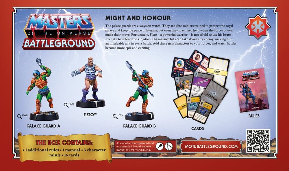Masters of the Universe: Battleground Juego de Miniaturas Wave 5: Masters of the Universe Faction *Edición Francés*