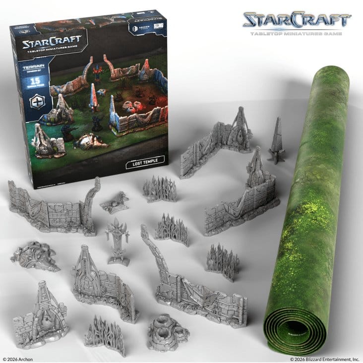 StarCraft TMG Set de Expansión Terrain: Lost Temple