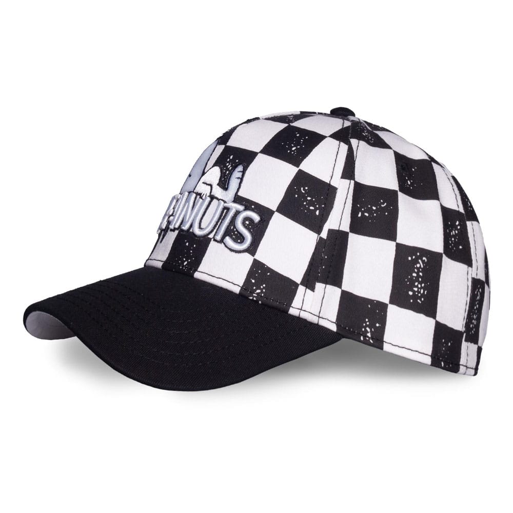 Peanuts Gorra Béisbol Checkerboard Logo