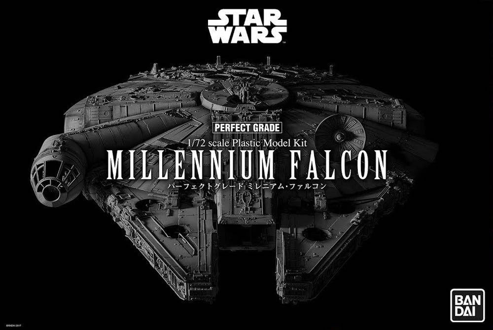 Star Wars Episode IV Maqueta Perfect Grade 1/72 Millennium Falcon 48 cm