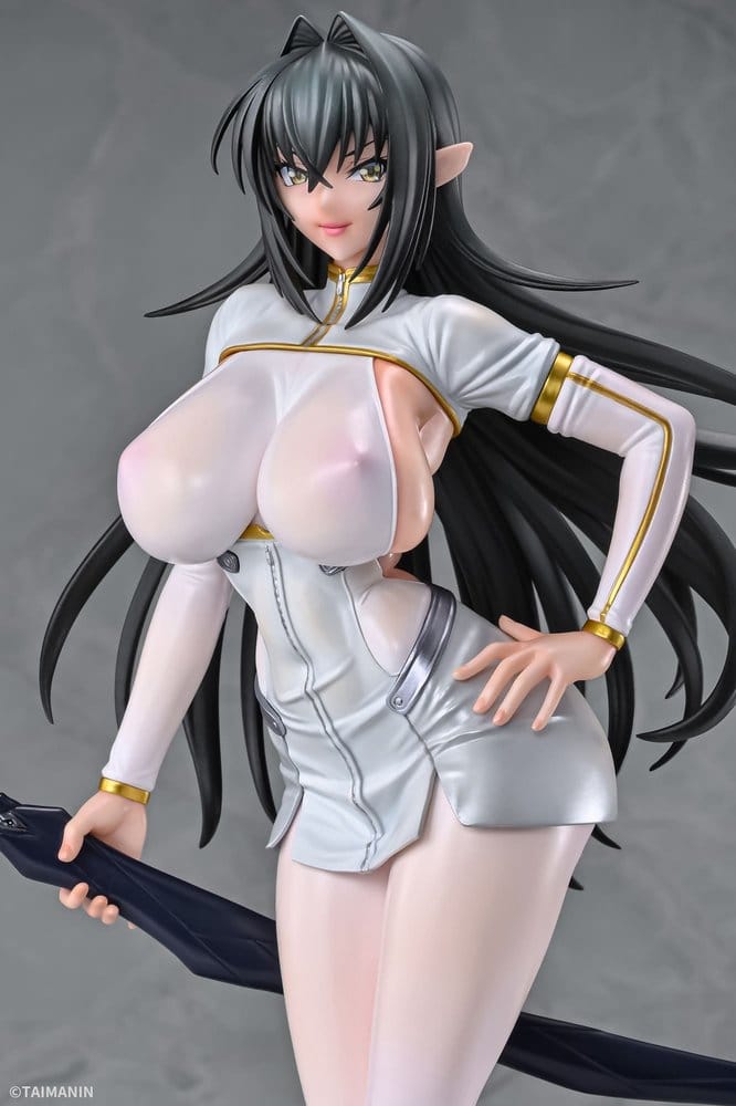 Taimanin RPG Figura PVC 1/6 Annerose Vajra White see-through Ver. 31 cm