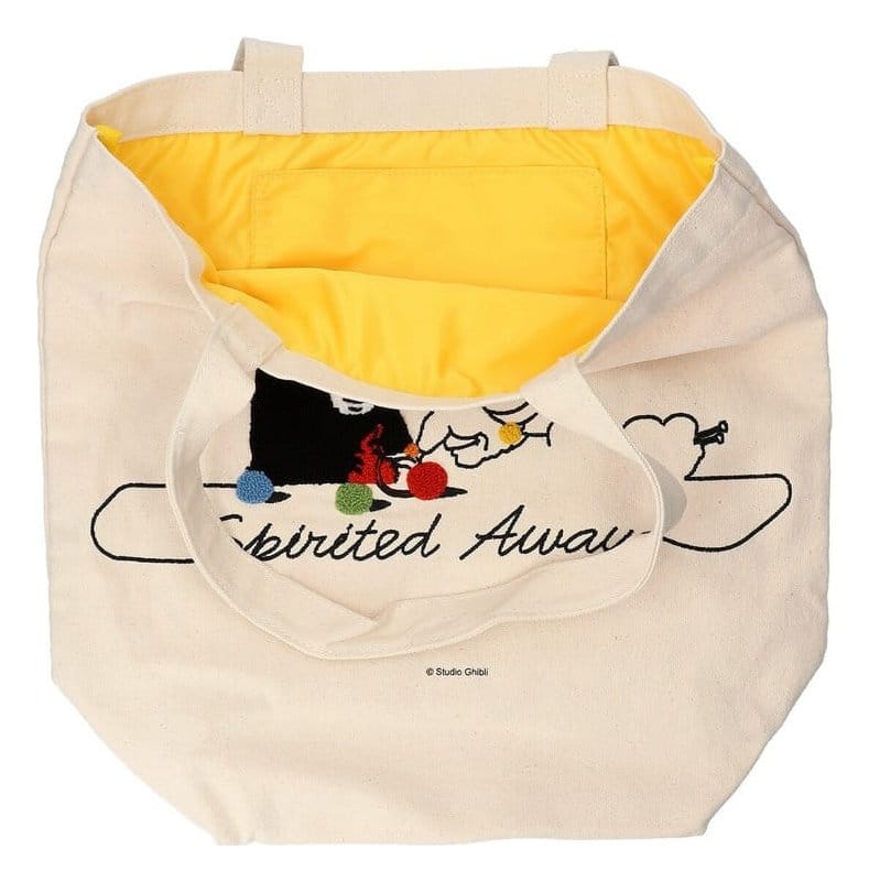 El viaje de Chihiro Bolsa de tela Embroidery Canvas No Face knitting