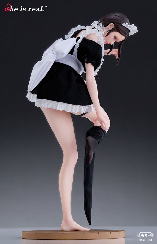 Original Character Estatua PVC Dress Series 1/6 She is real Water Droplet Maid 27 cm