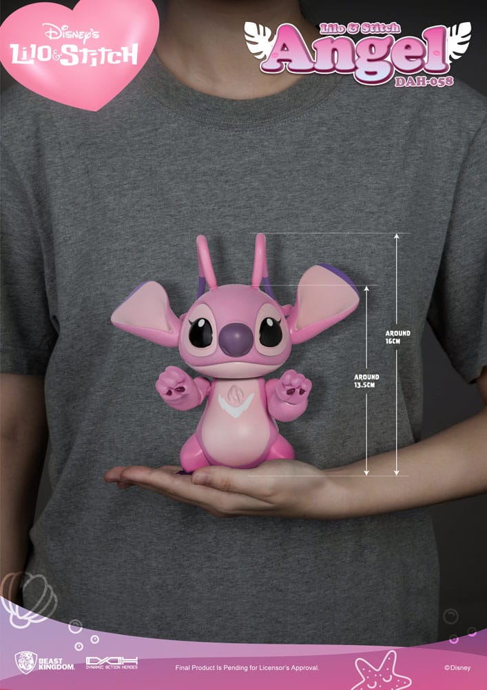 Disney Figura Dynamic 8ction Heroes 1/9 Angel (Lilo & Stitch) 16 cm
