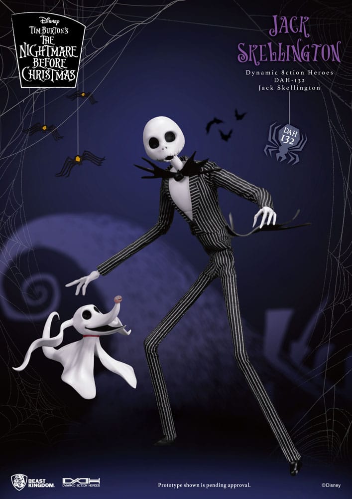 Pesadilla antes de Navidad Figura Dynamic 8ction Heroes 1/9 Jack 21 cm