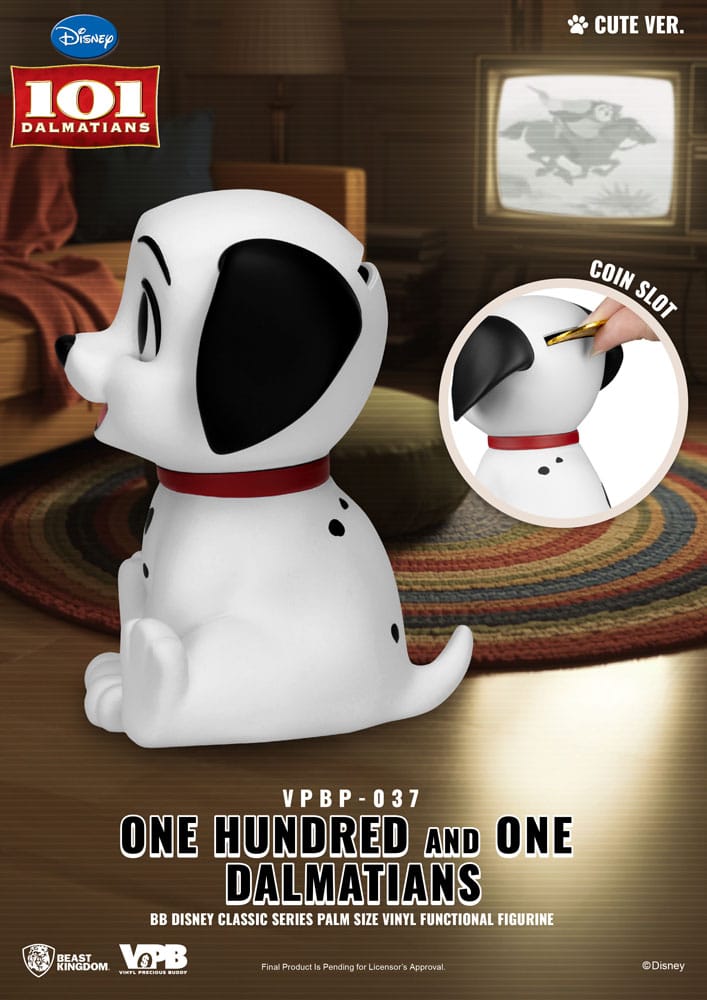 Disney: Classic Vinyl huchas One Hundred and One Dalmatians (4) 12 cm - Z POP Toys