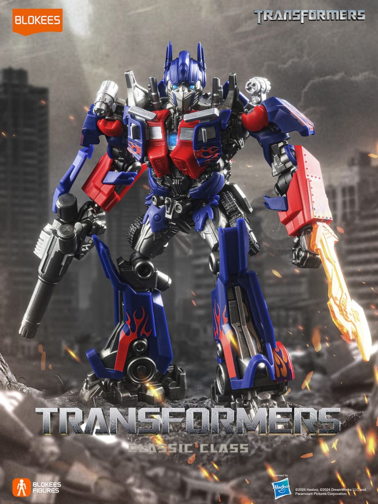 Transformers Maqueta Blokees Classic Class 09 Optimus Prime