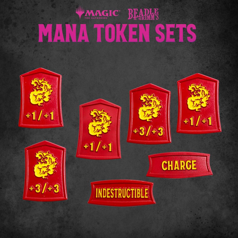 Magic the Gathering Dice and Token Pack Red Mana - Z POP Toys