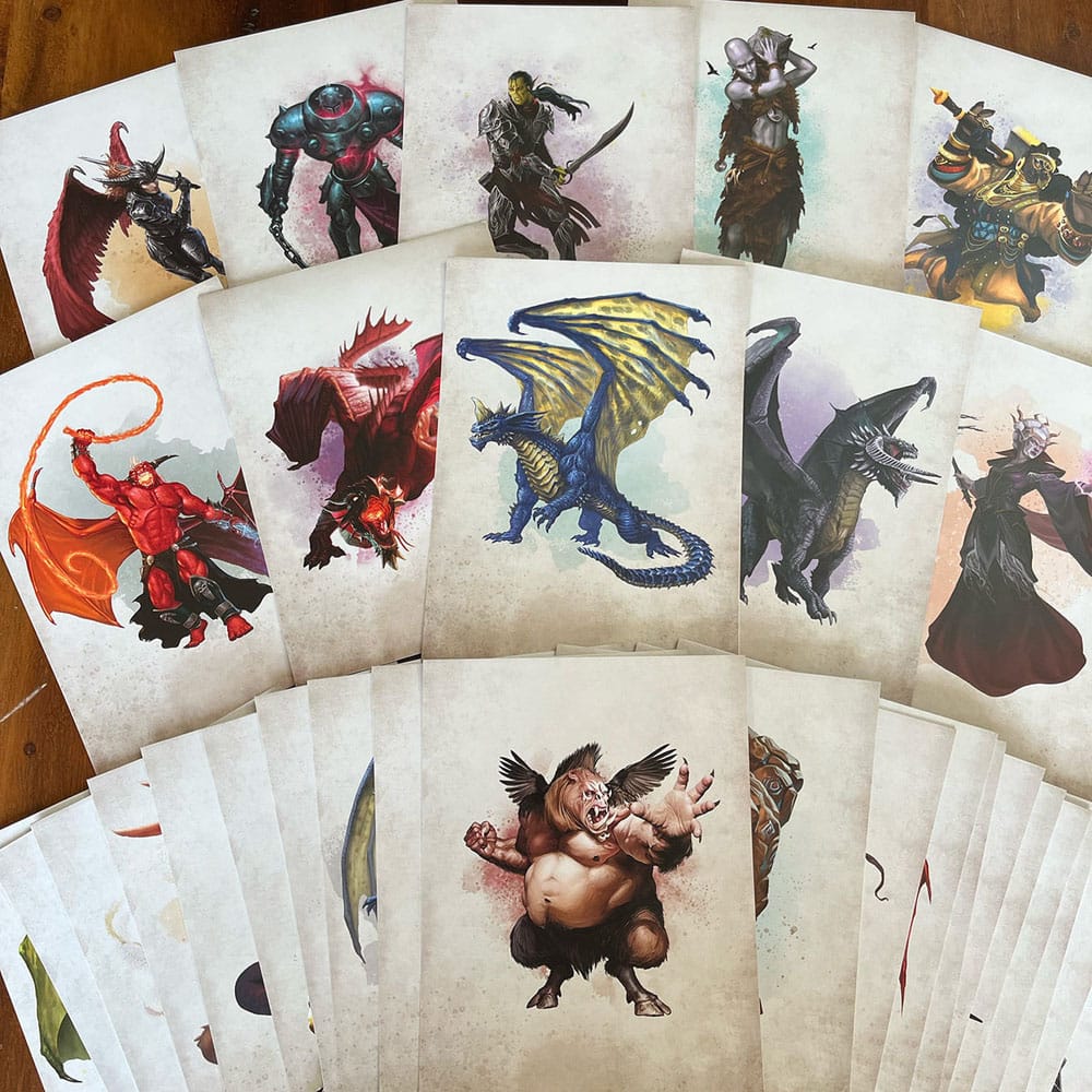 Dungeons & Dragons RPG Cartas de Encuentro Challenge Rating 7+: Pack 2 *Inglés* - Z POP Toys
