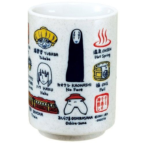 El viaje de Chihiro Taza Japonesa Para Té Characters - Z POP Toys