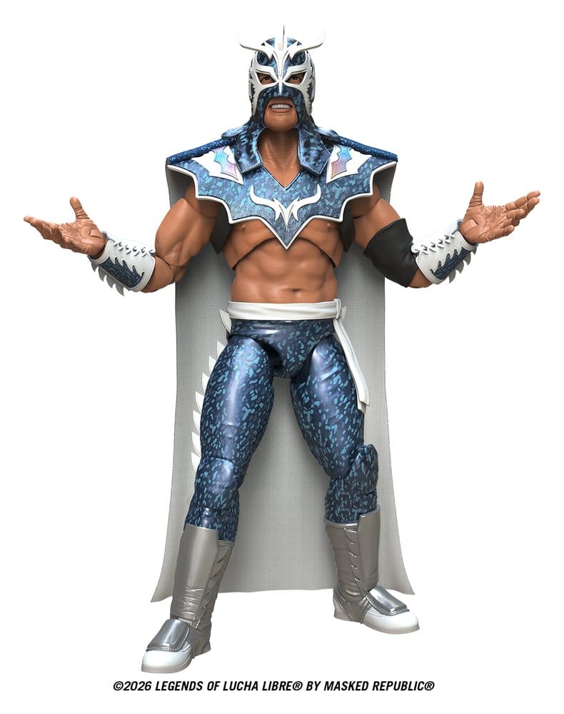 Legends of Lucha Libre Signature Series Figura 1/12 Ultimo Dragon 11 cm