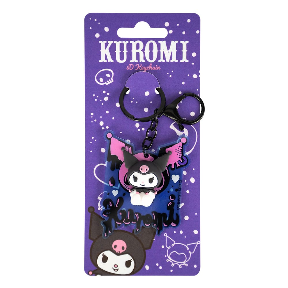 Sanrio Llavero 3D acrílico Kuromi