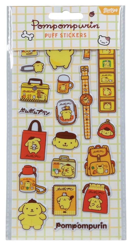 Sanrio Set de Pegatinas Pompompurin