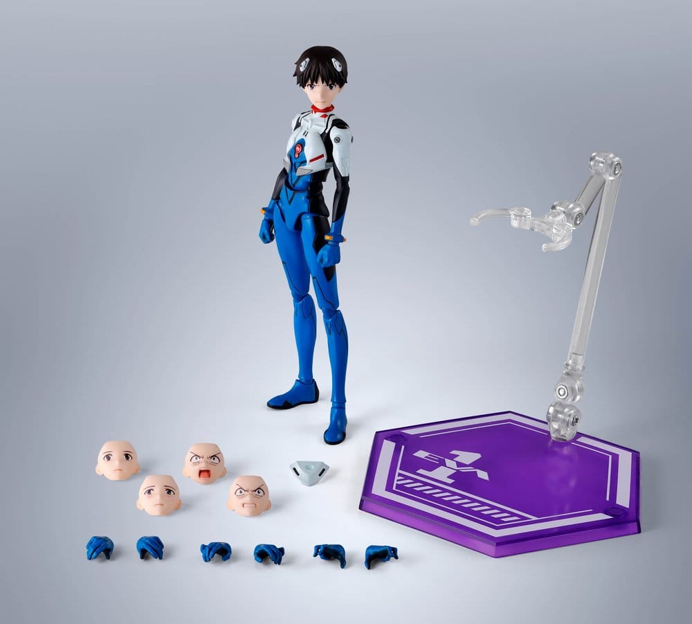 Evangelion S.H.Figuarts Figura Shinji Ikari 14 cm