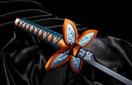 Demon Slayer: Kimetsu no Yaiba Réplica Proplica 1/1 Espada Nichirin (Shinobo Kocho) 88 cm - Z POP Toys