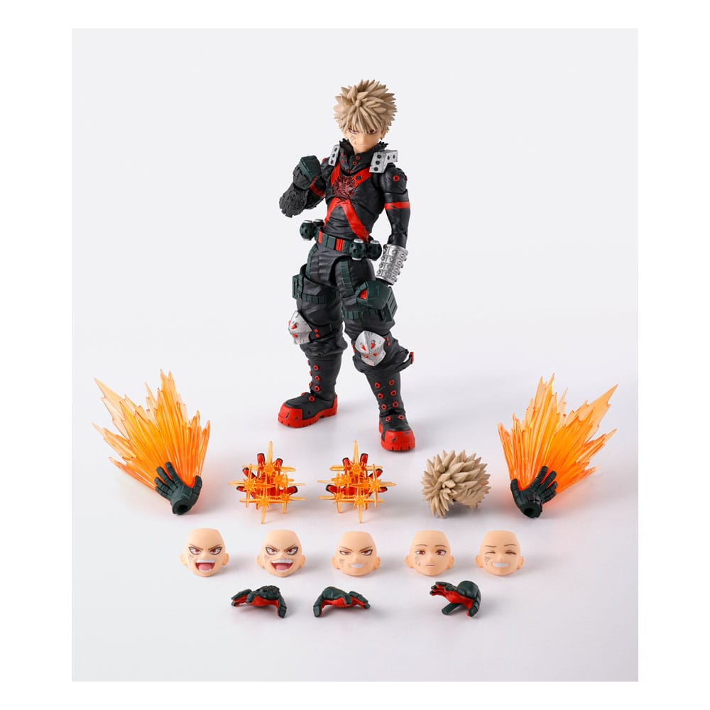 My Hero Academia Figura S.H. Figuarts Katsuki Bakugo (The Beginning) 15 cm