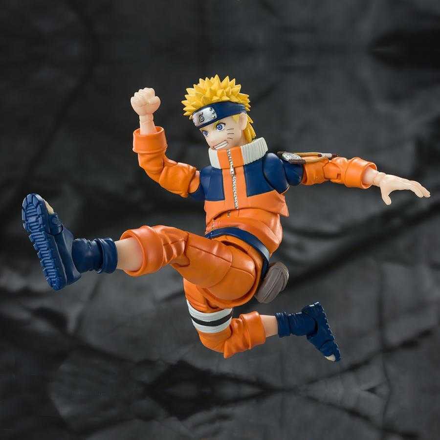 Naruto Figura S.H.Figuarts Naruto Uzumaki The No.1 Most Unpredictable Ninja Reissue 15 cm - Z POP Toys