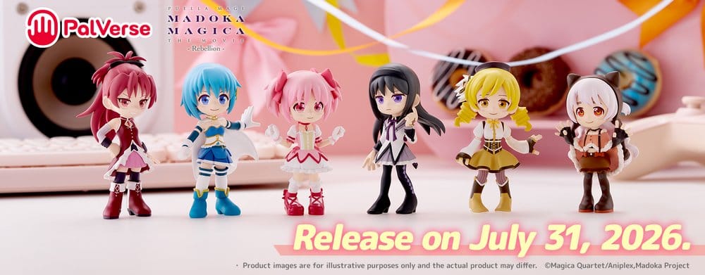 Puella Magi Madoka Magica PalVerse Collection figuras PVC Box Ver. 9 cm Surtido (6)