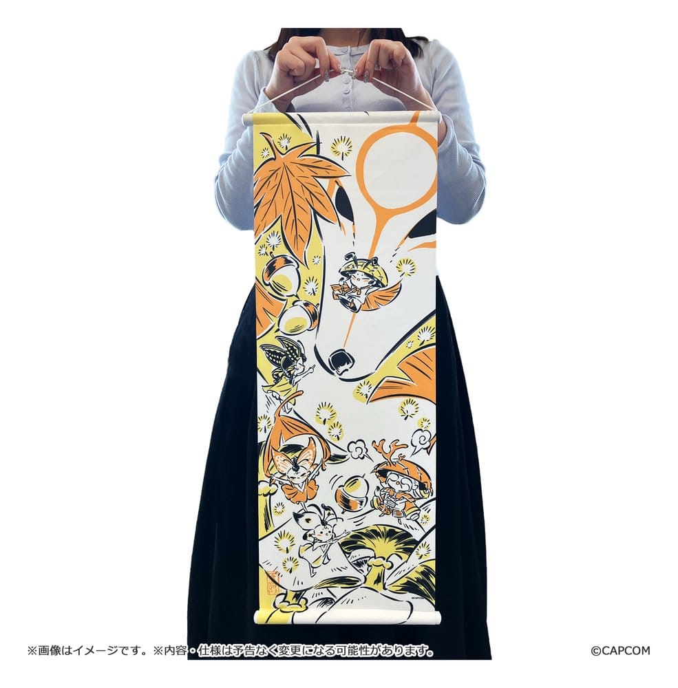 Okami 20th Anniversary Reprint Art Project Tapiz Autumn 74 x 28 x 2 cm