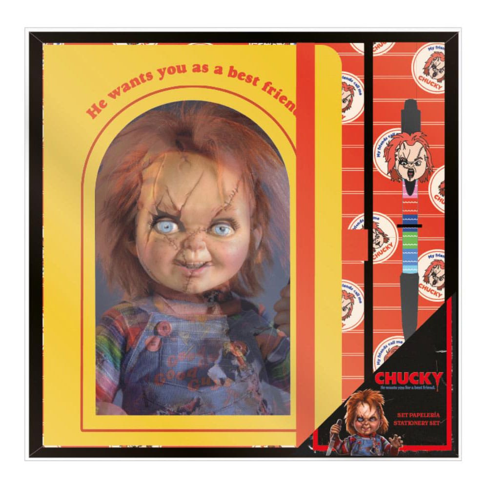 Muñeco Diabólico, Chucky Paquete de papelería