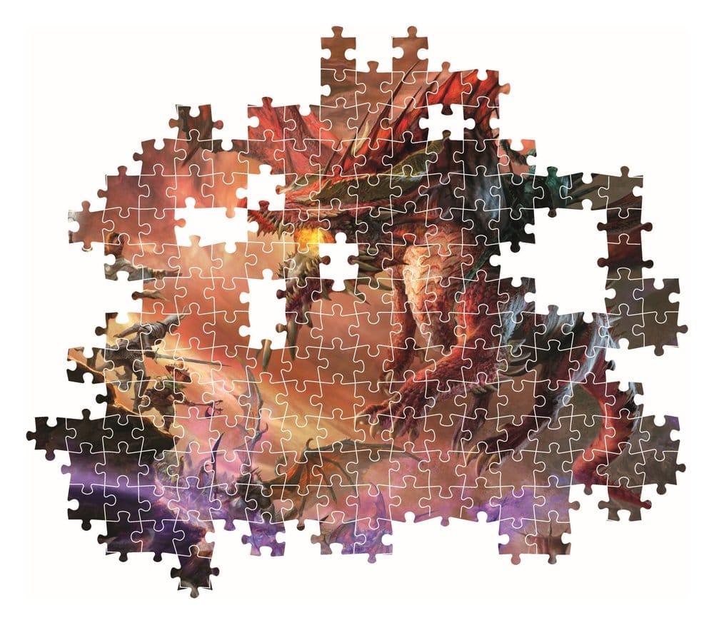 Dungeons & Dragons Gaming Puzzle Collection puzzle Dragon Attack (500 piezas)