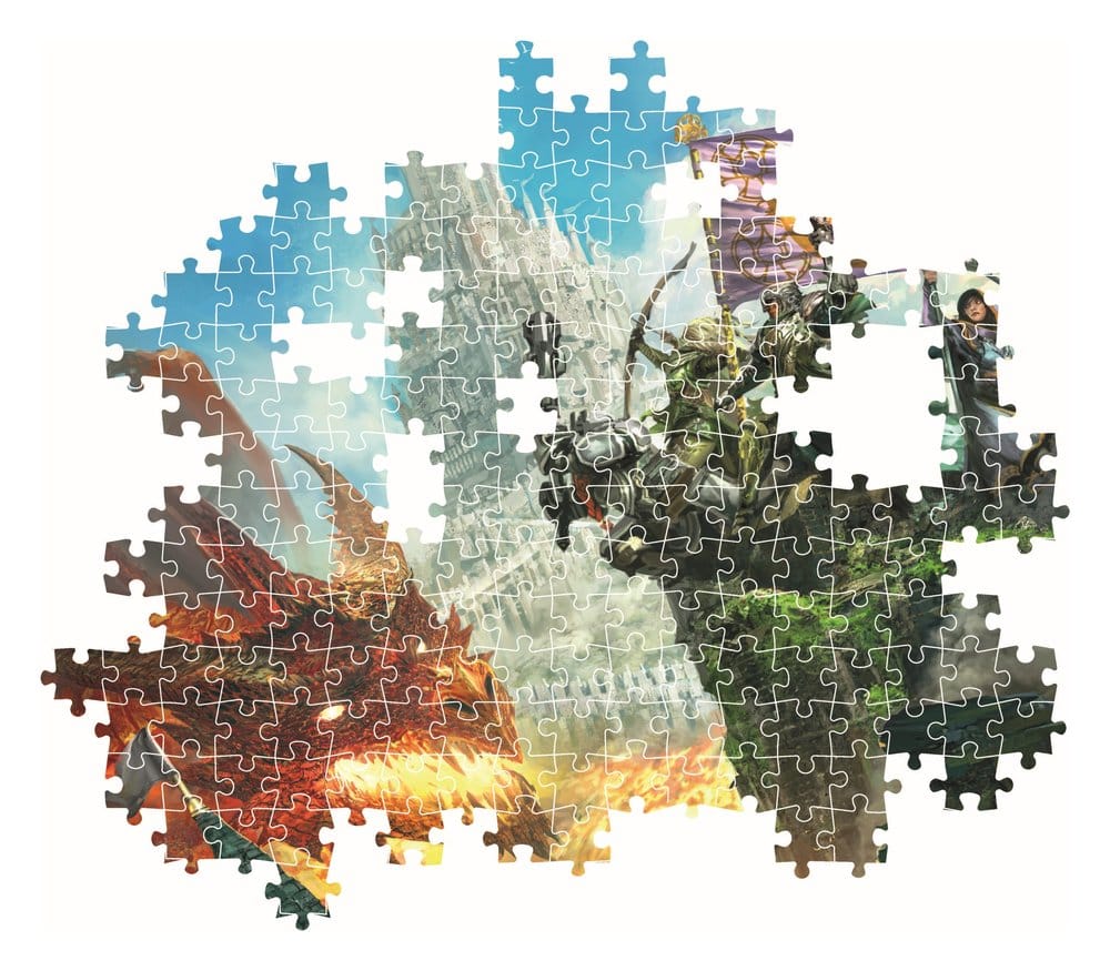 Dungeons & Dragons Gaming Puzzle Collection puzzle Attack of the Dragon (500 piezas)