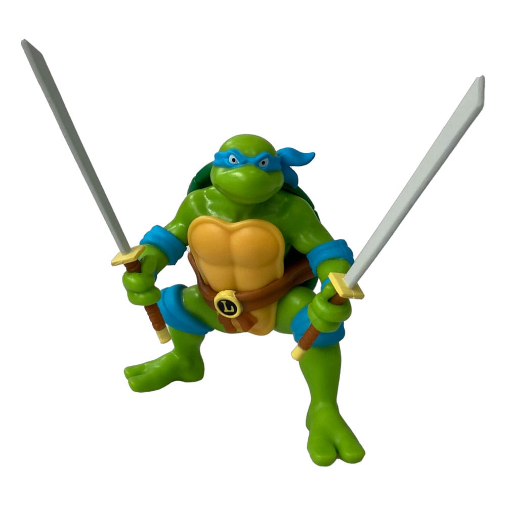 Las Tortugas Ninja Minifigura Ninja Retro Leonardo 9 cm