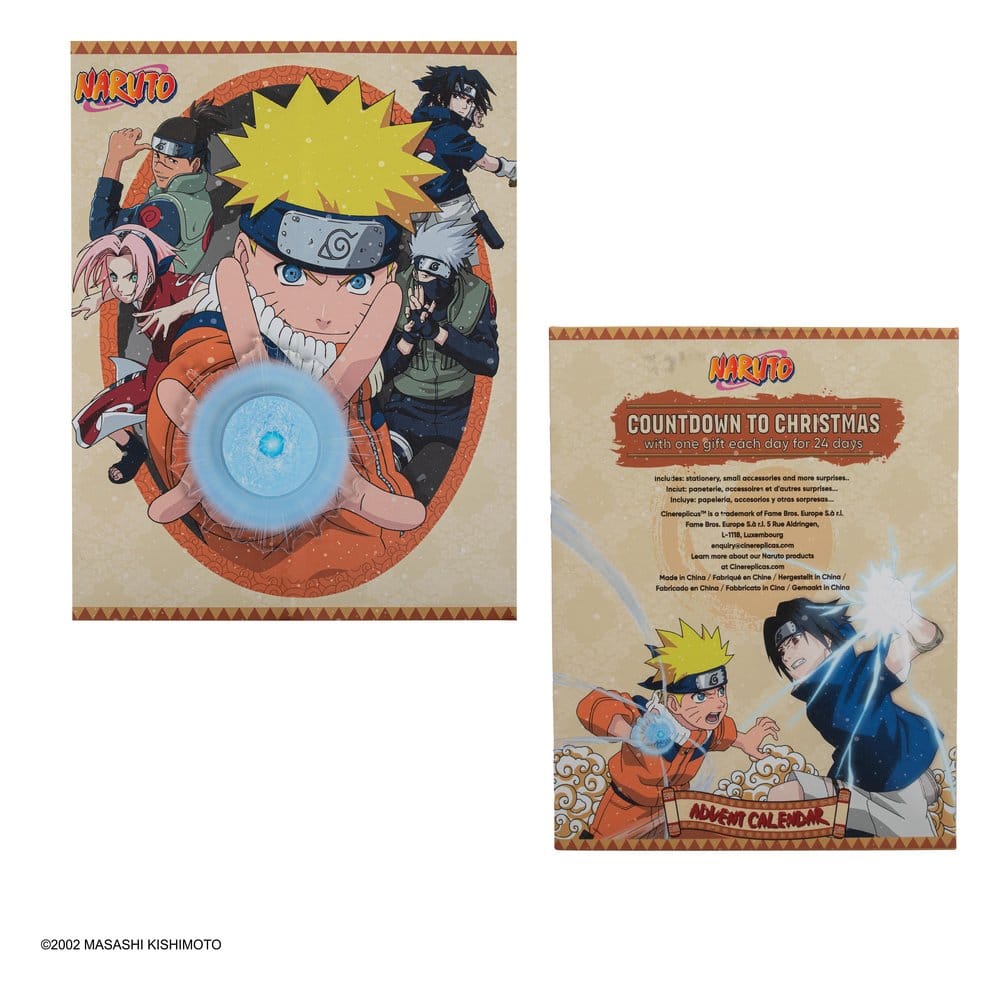 Naruto Calendario de adviento Rasengan 2026