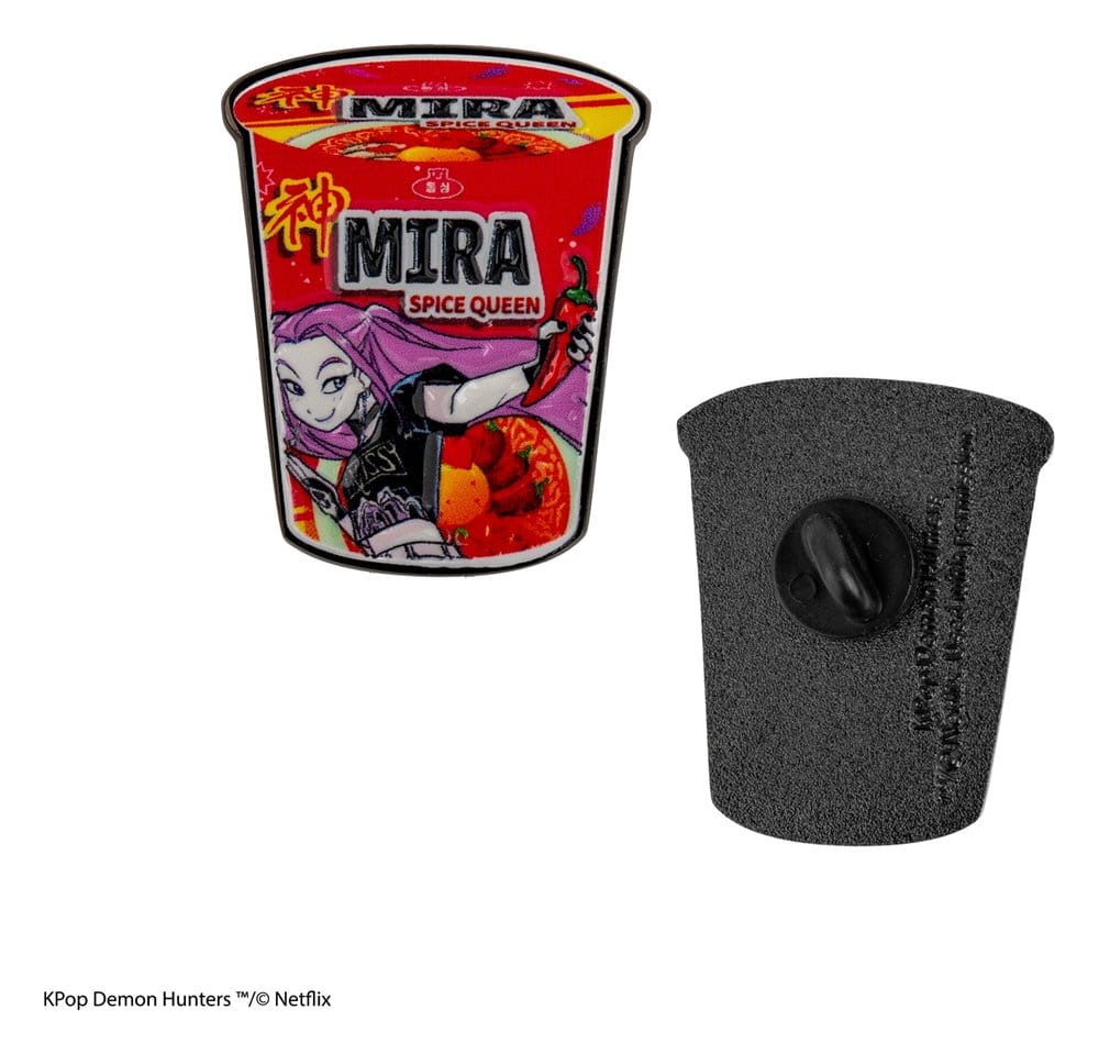 Las guerreras K-pop Pin Mira Spice Queen Noodles