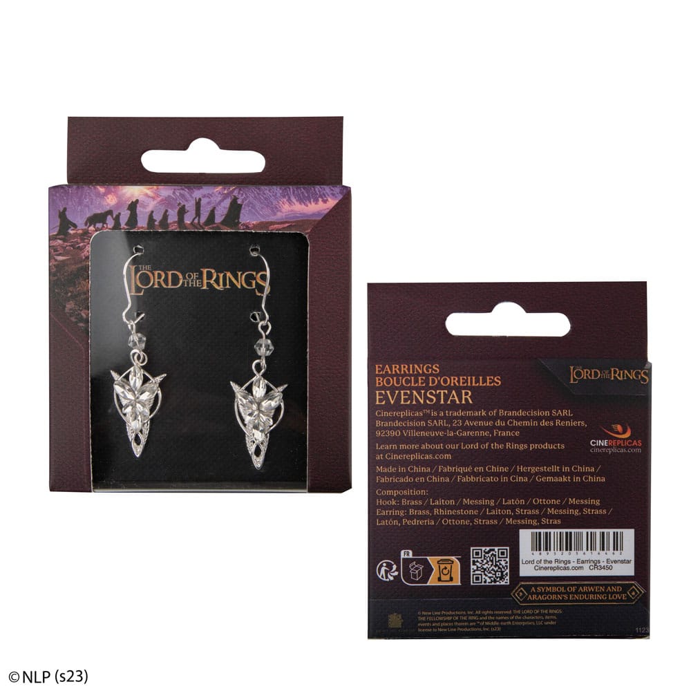 El Señor de los Anillos Pendientes Evenstar