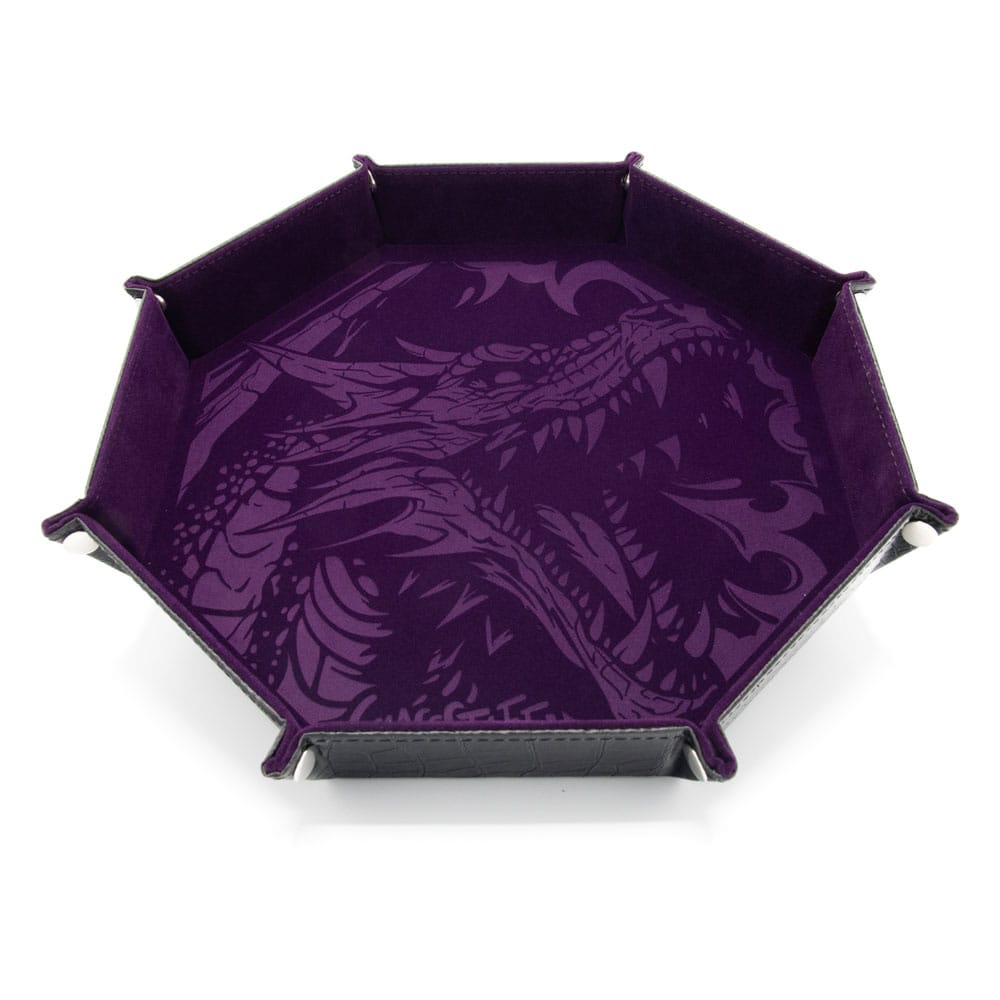 CritStones Bandeja plegable para dados Dragon Skin XL Edition Purple