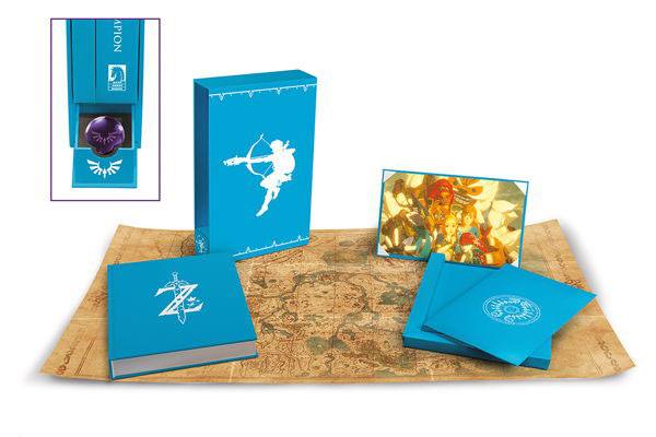 Legend of Zelda Breath of the Wild Artbook Creating A Champion Hero's Edition *INGLÉS*