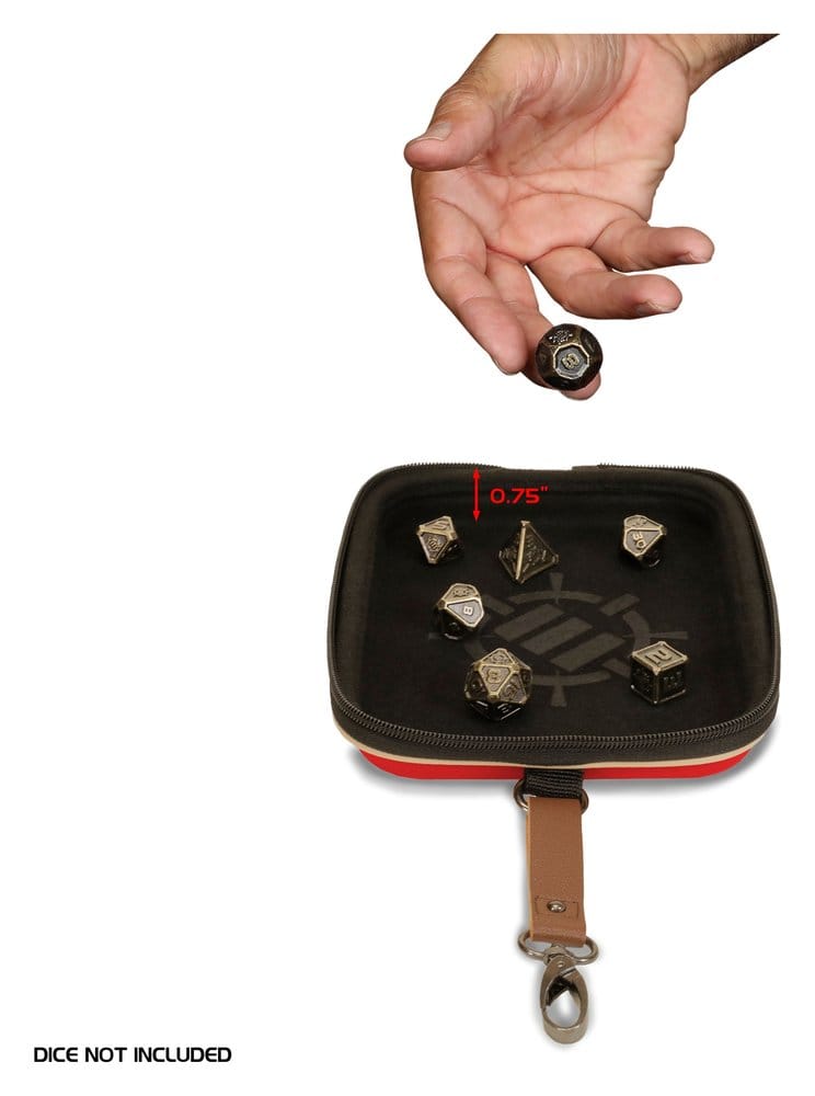 Enhance Juego de Mesa Bolsa para dados Designer Edition Rojo