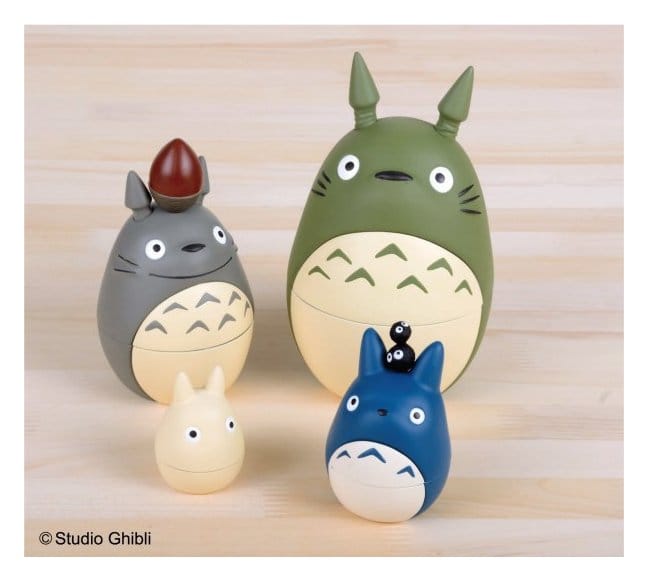 Mi vecino Totoro Figuras Mini Matrioska Totoro